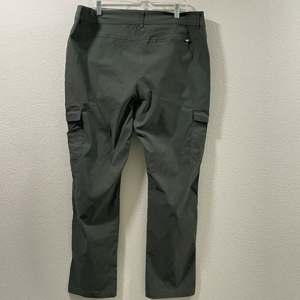 MOUNTAIN WAREHOUSE "Conniston" Stretch Cargo Outdoor Trousers Olive Women 14 - Picture 4 of 10
